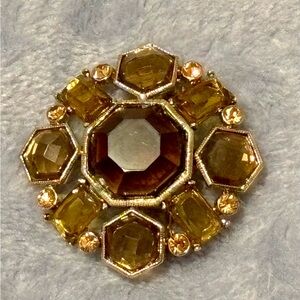 Vintage Monet Maltese staccato Cross maybe 1940s Brooch